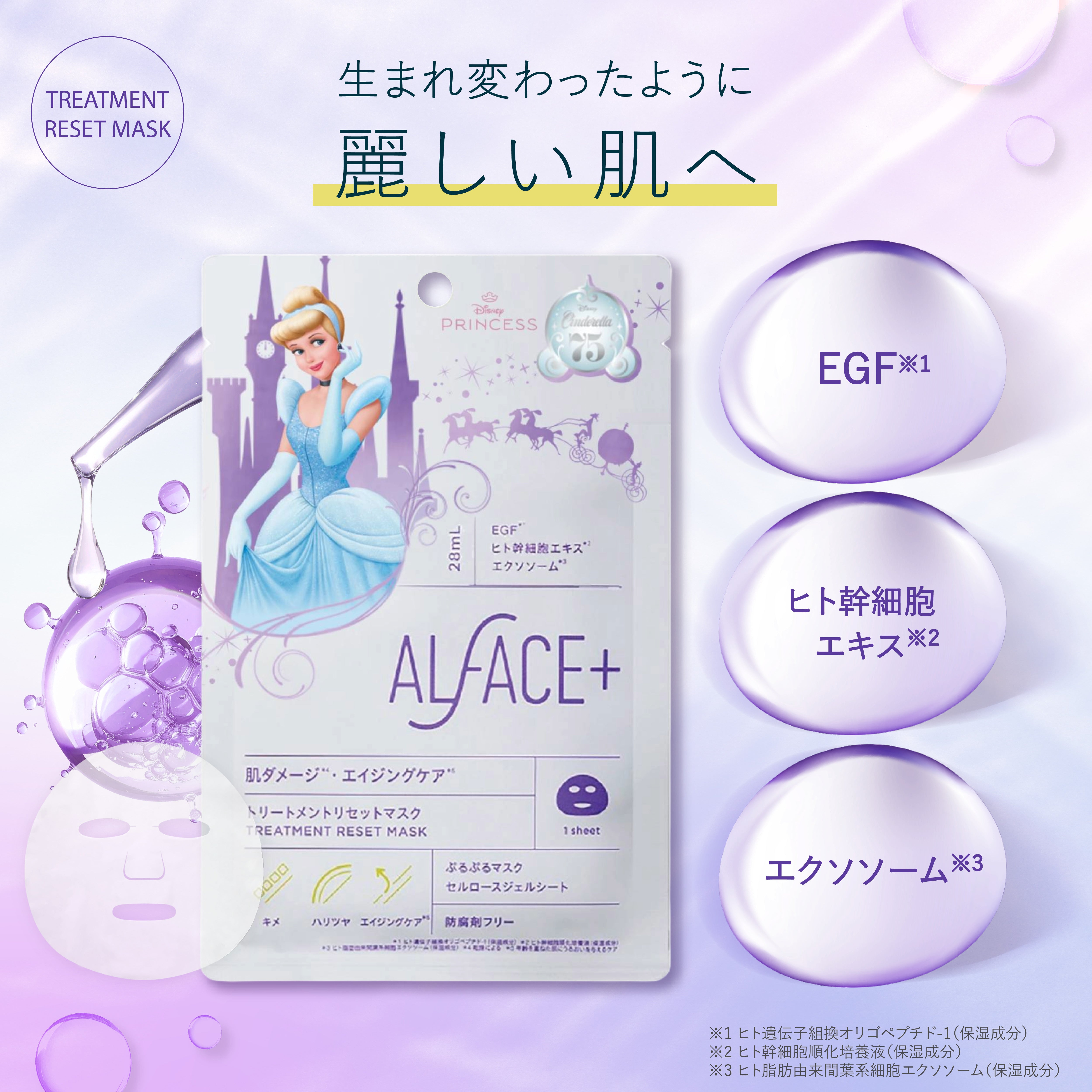 TREATMENT RESET MASK (シンデレラデザイン)