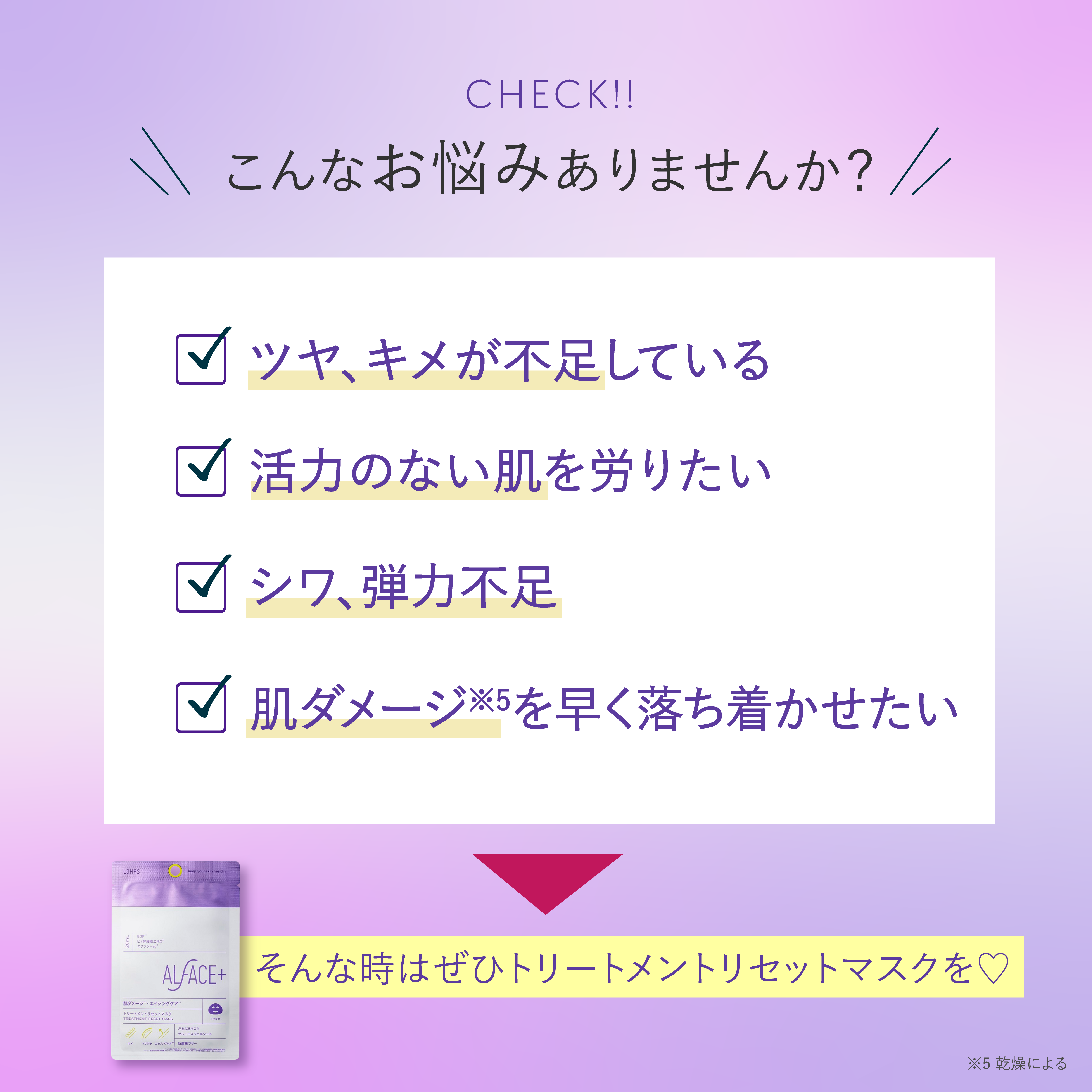 TREATMENT RESET MASK