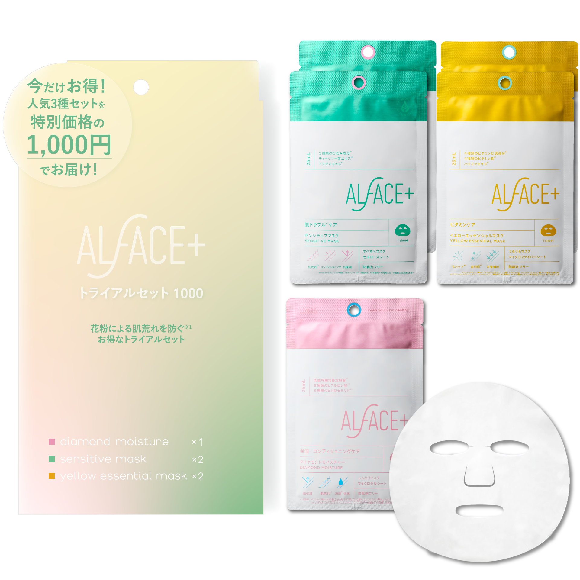 ALFACE TRIAL SET1000