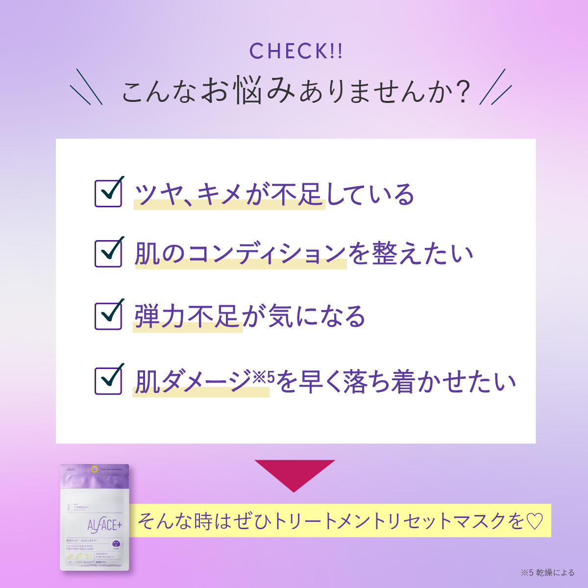 TREATMENT RESET MASK